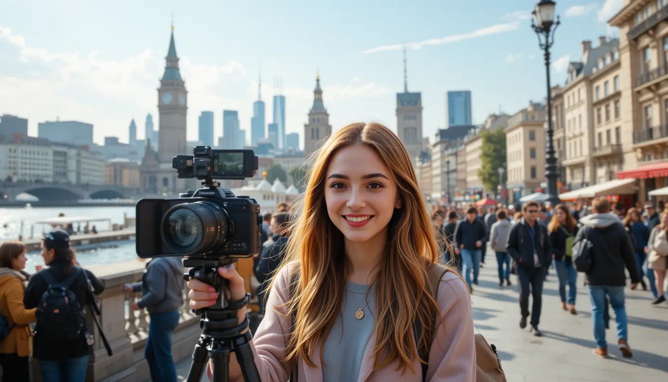 Successful TravelVid SocialMediaGirl