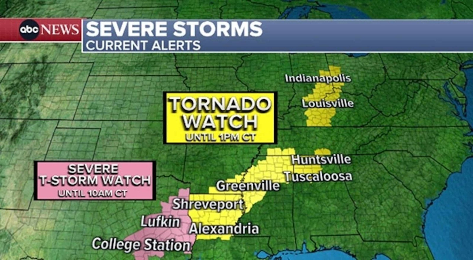 Photo: severe weather graphic storms