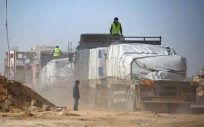 Israel block in the help of Gaza coordinated with the Trump administration, says the Israeli source