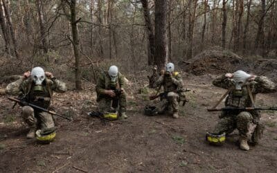 Photo: Ukrainian troops with the 33rd Brigade Train in the Dnipropetrovsk region