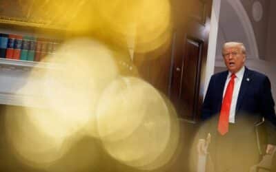 The backdrop of Trump's speech before Congress is a possible closure of the government