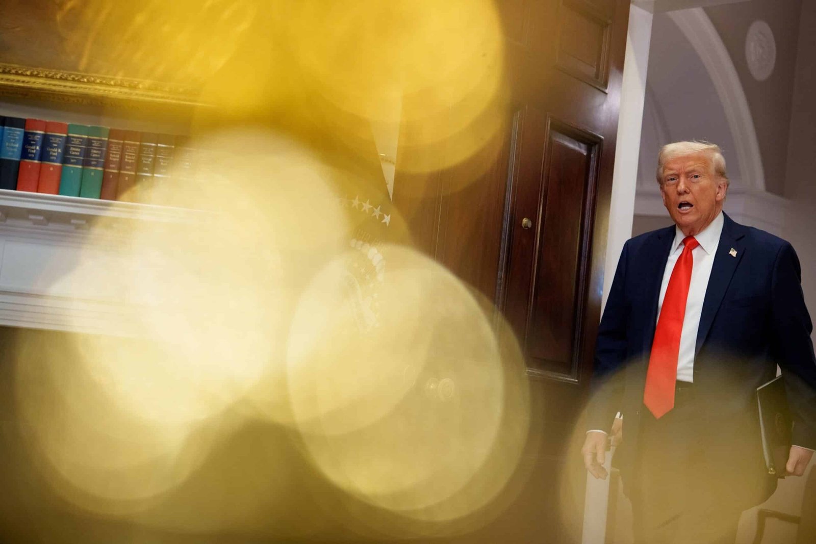 The backdrop of Trump's speech before Congress is a possible closure of the government