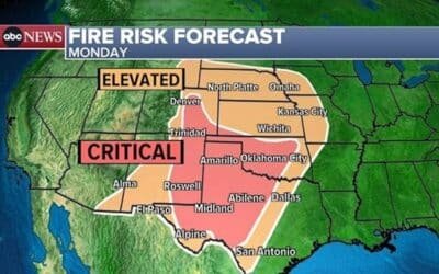 The danger of fire continues for Oklahoma after the state of mortal forest fires devour the state