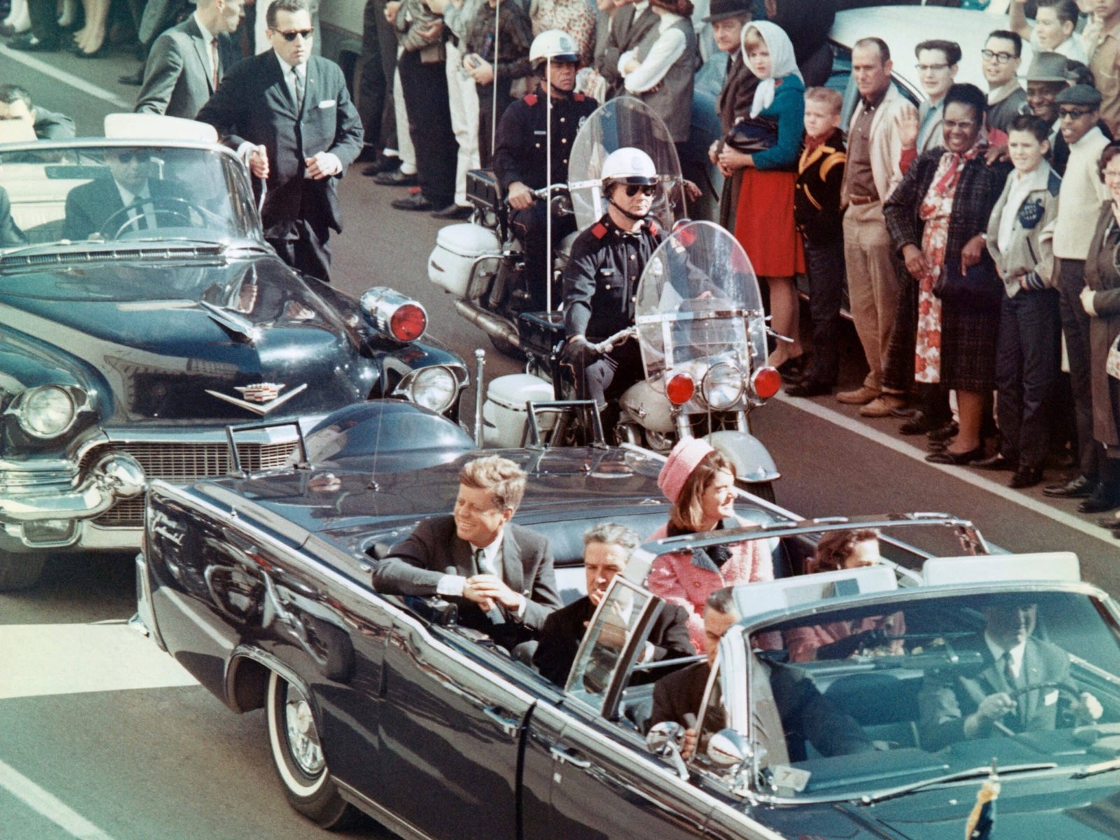 The government releases thousands of declassified pages related to the murder of JFK