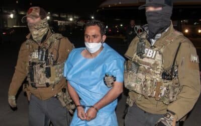 The suspect of Abbey Gate's terror makes the first appearance of the Court after extradition for us