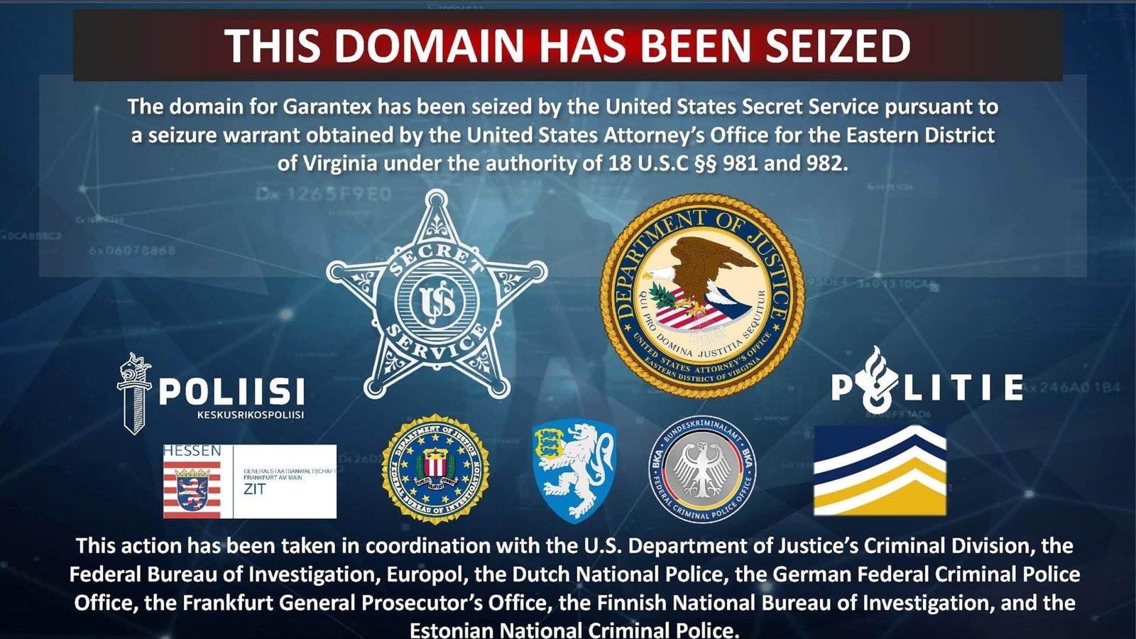 Us takes advantage of Russian cryptographic exchange websites, the head of the site with money laundering charges