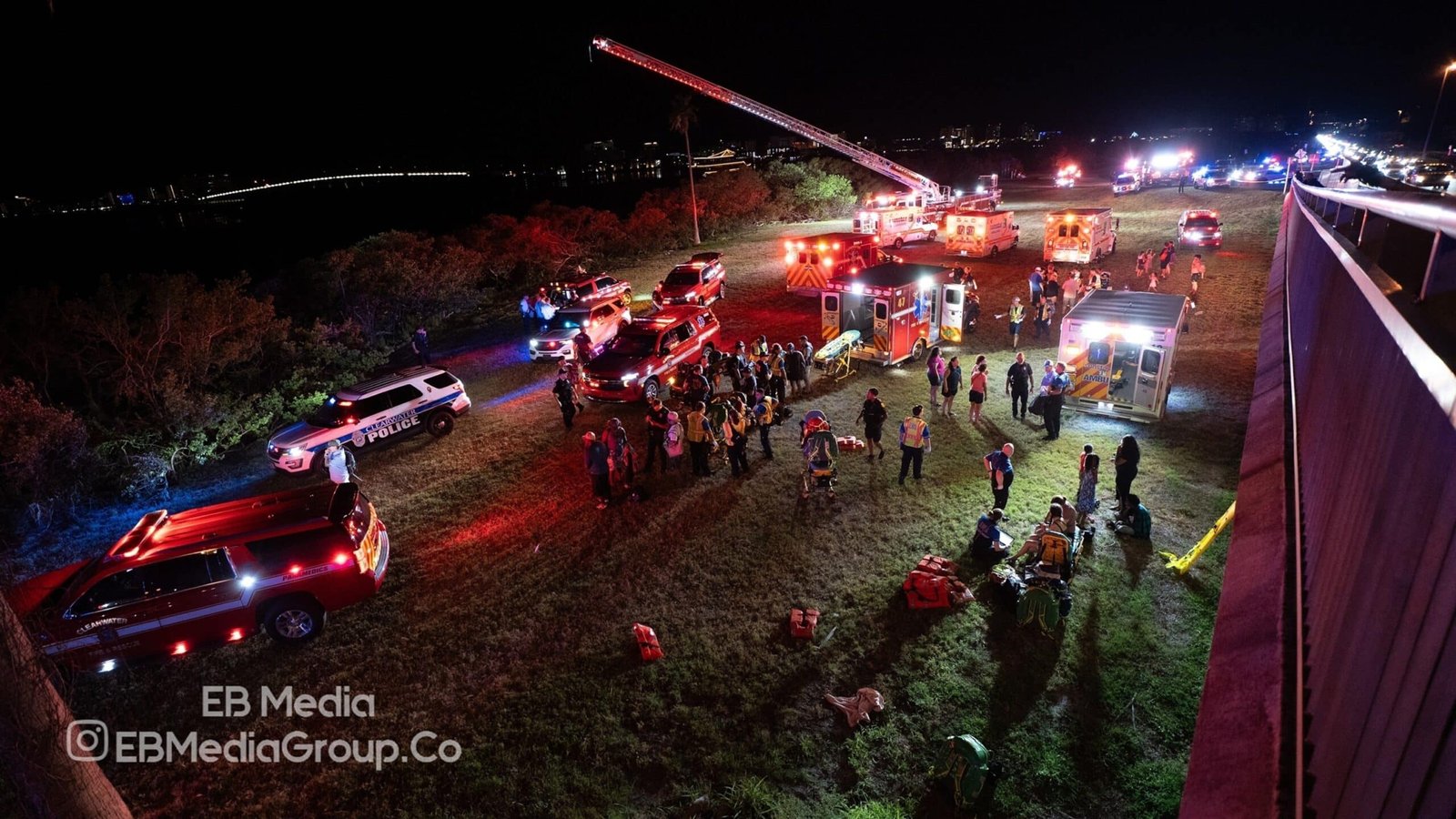 1 mass victim event after the ship crashed into Clearwater Ferry in Florida
