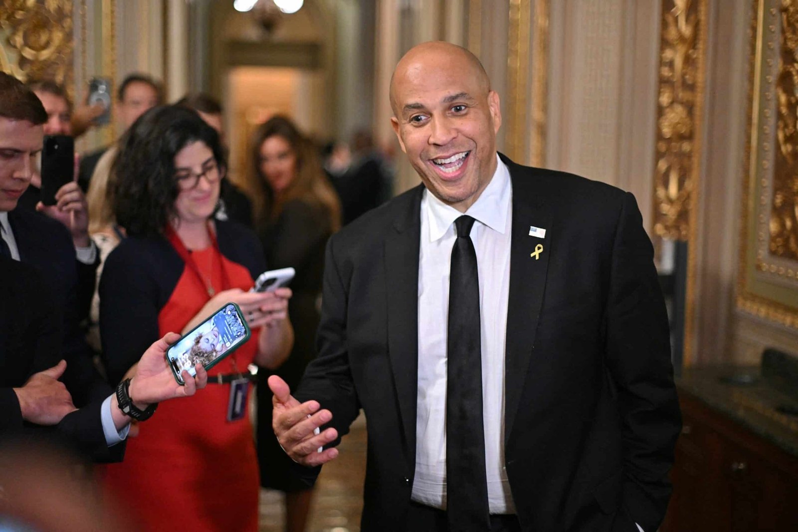 Cory Booker broke a record with his speech on the 25 -hour Senate floor. How did you prepare to do it?