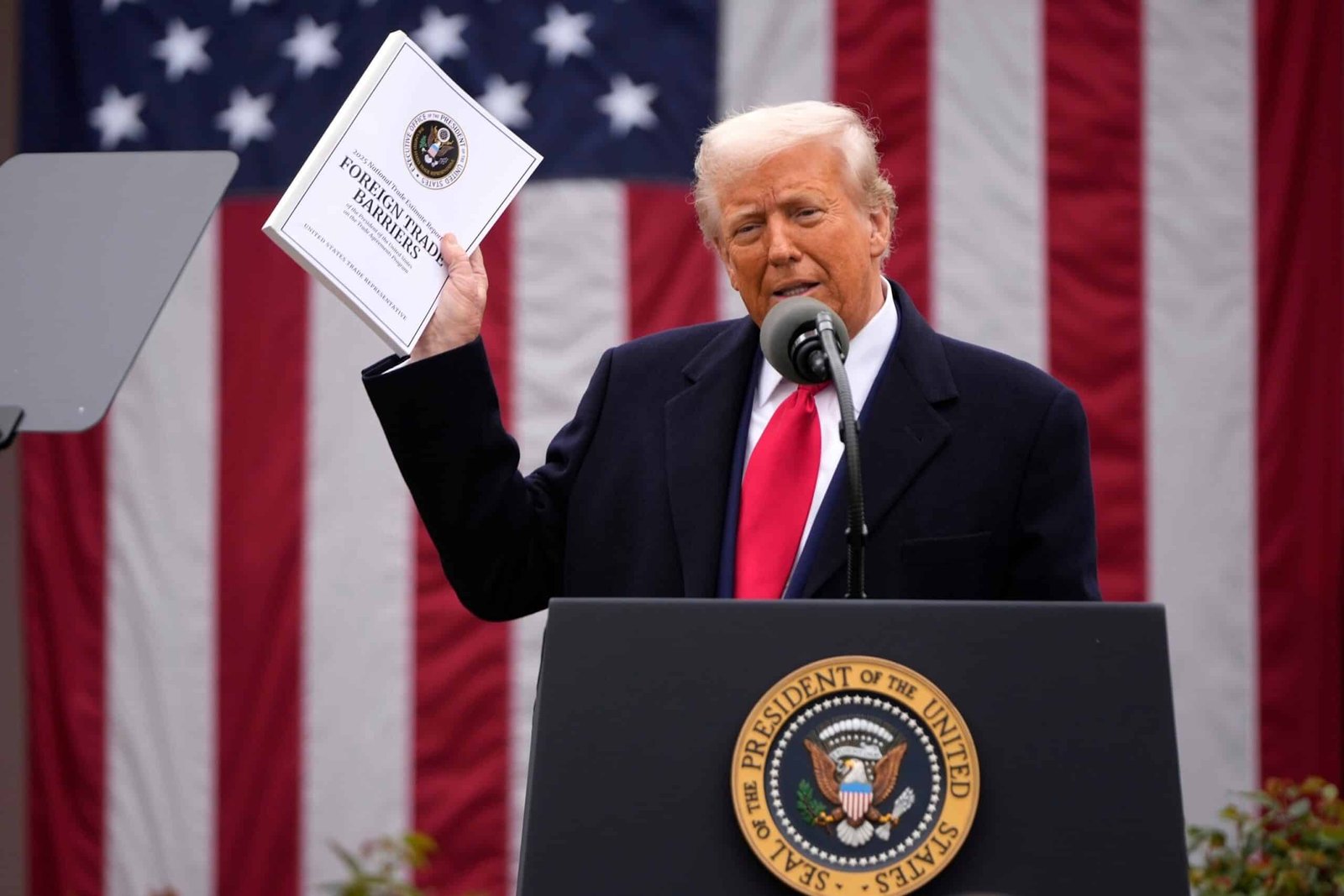 How do small businesses react to Trump's rates announcement?