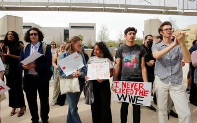 Photo: Washington Students, DC Protest Universities cuts to the Department of Education