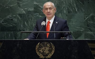 Delegates leave while Netanyahu speaks on the United Nations Delegates leave while Netanyahu speaks on the United Nations