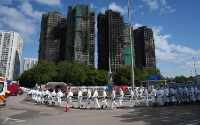 Death toll rises to 146 in Hong Kong skyscraper fire, authorities say