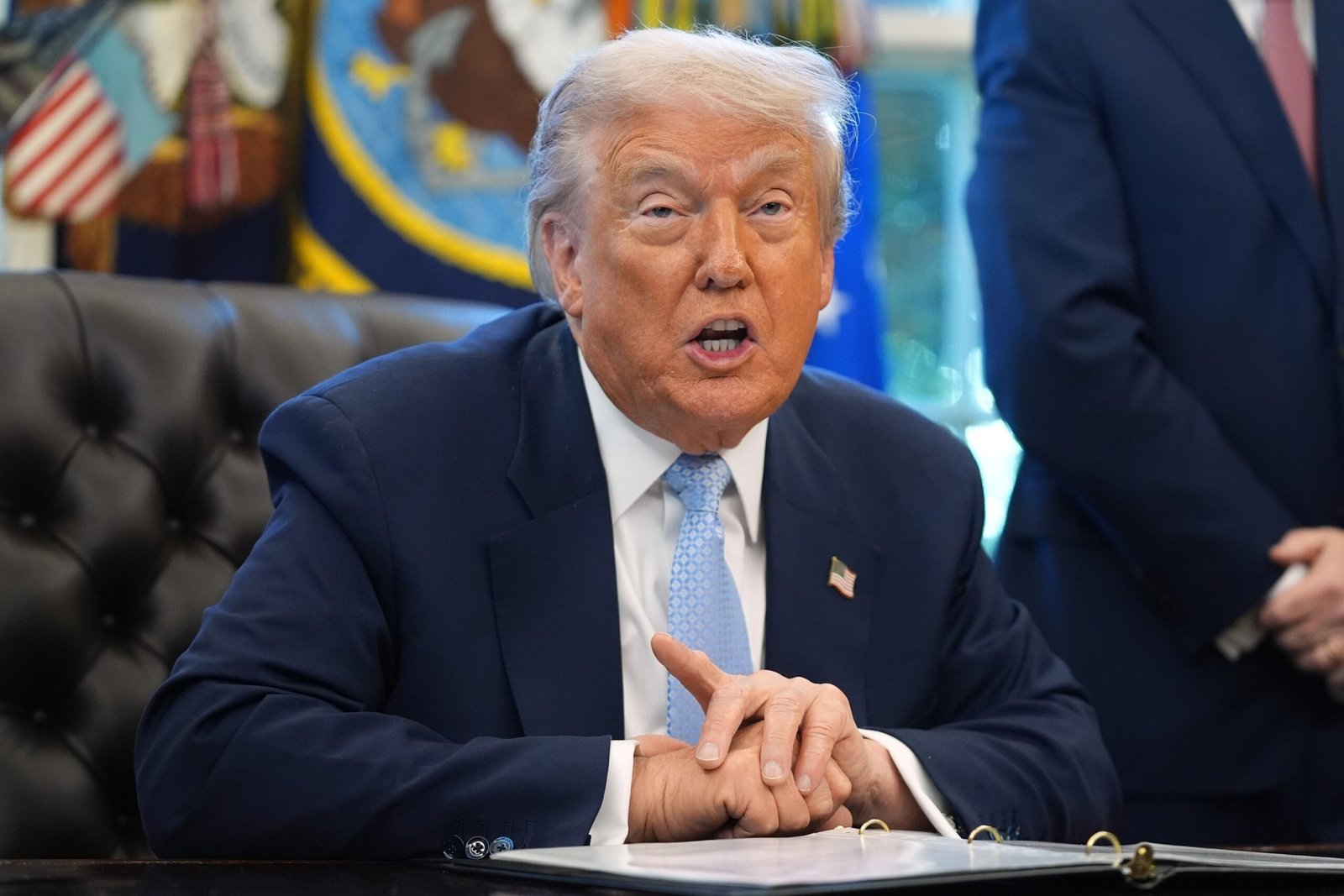 Trump says he would sign bill to release Epstein files if it reaches his desk